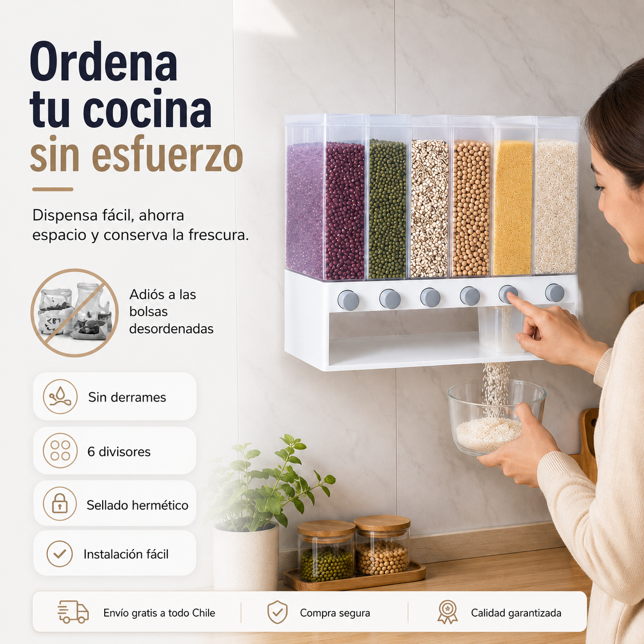 No sigas arruinando tu comida por bolsas mal cerradas