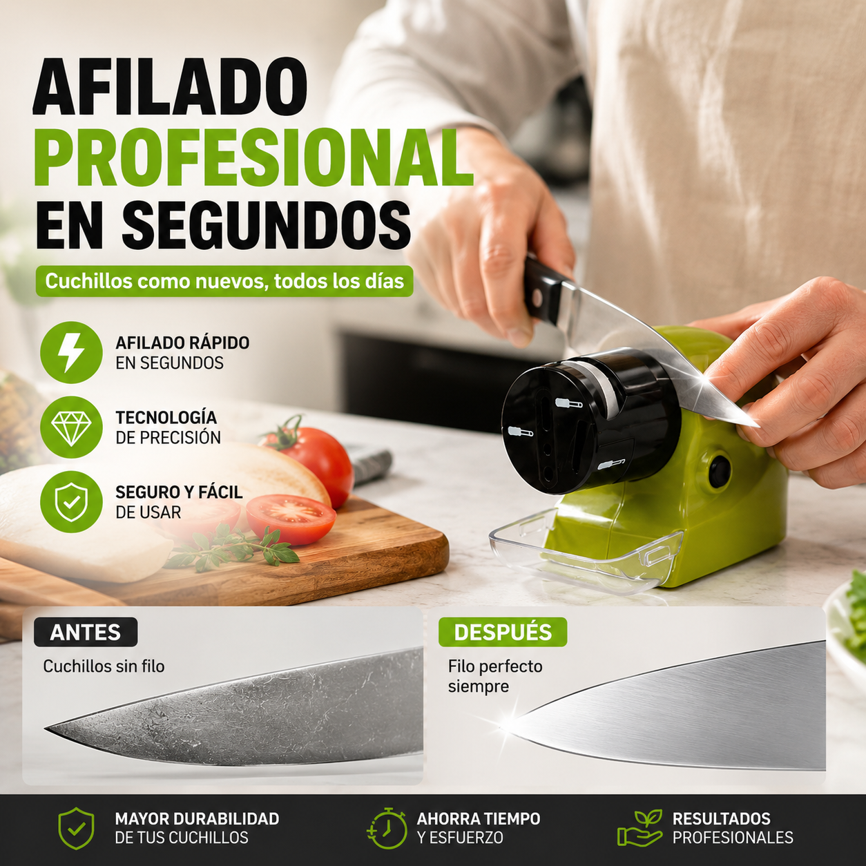 Mini Afilador Eléctrico Profesional