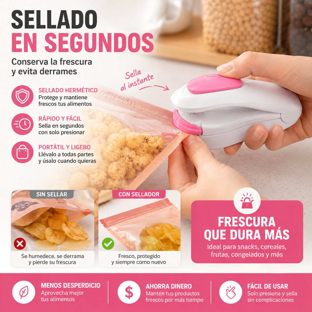 Mini Sellador de Calor