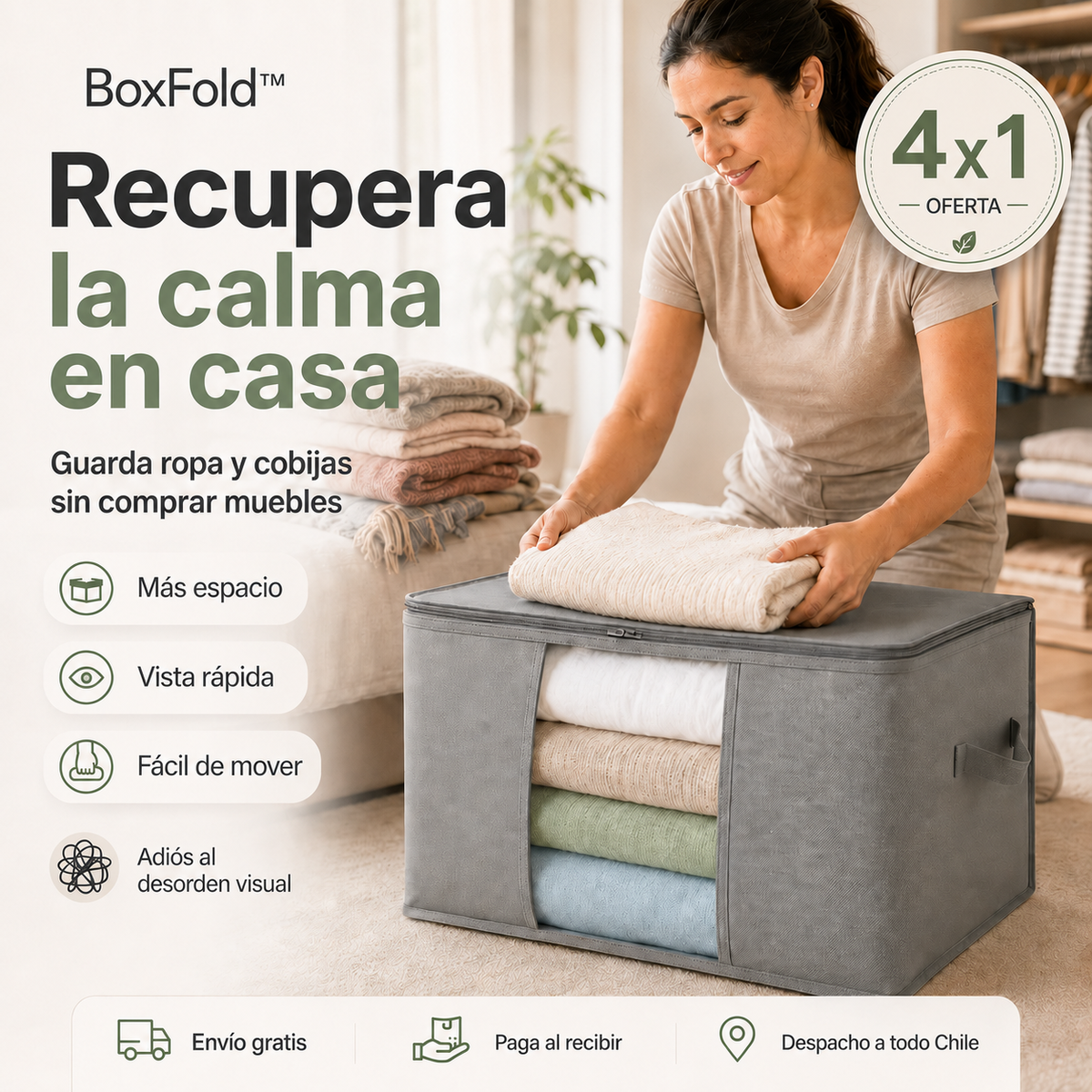 Recupera la calma de ver tu casa limpia y ordenada
