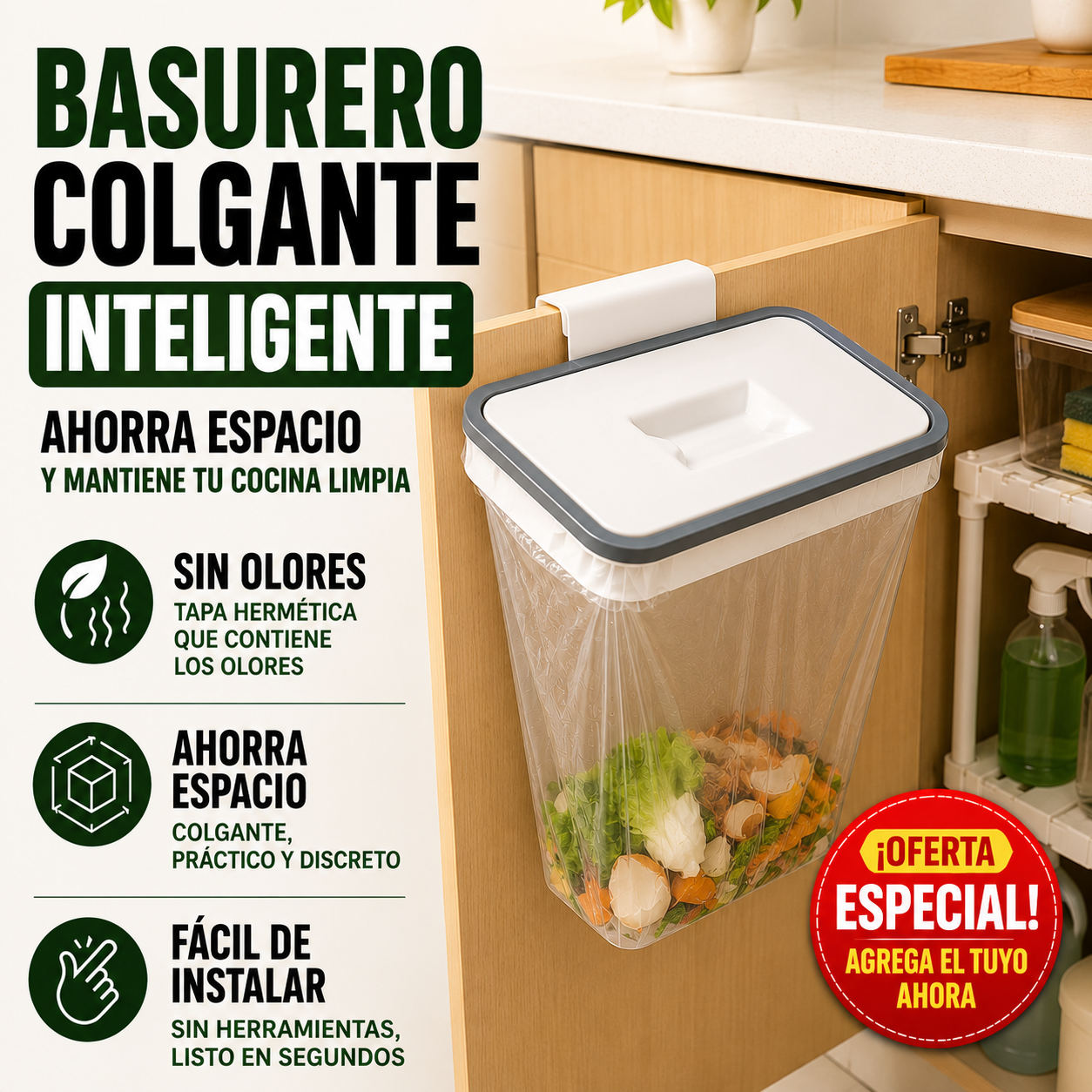 Porta Basura Eficiente