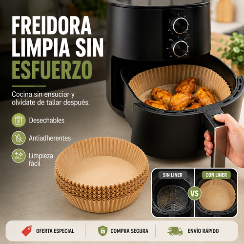 UPSELL 1 CLICL - WOWI - DISPENSADOR NOVA 3 EN 1 - Bandejas Antiadherentes Freidora X50 Un