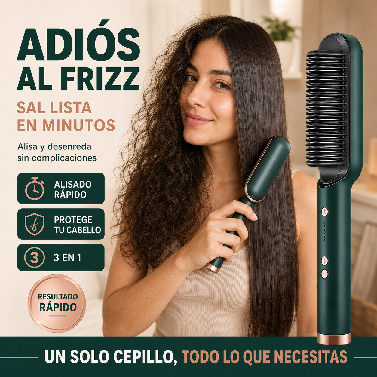 Mereces salir sintiéndote linda, no frustrada por tu cabello