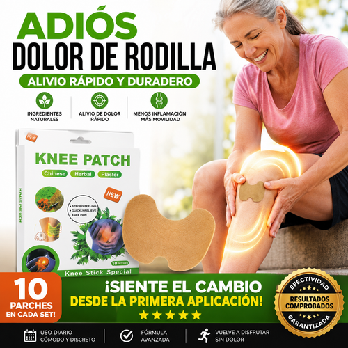 🔥 Caja Set parche dolor de rodilla