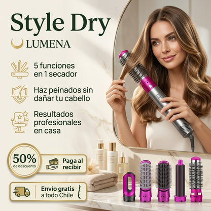 Style DRY® Cepillo secador 5 en 1