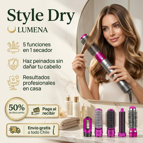 Style DRY® Cepillo secador 5 en 1